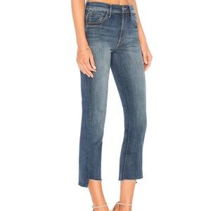 Mother Insider Crop Step Fray Not Rough Enough